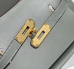 Replica Hermes 316413 Jyspiere Leather Hermes bags Gray h900920 - Image 6