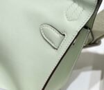 Replica Hermes 316413 Jyspiere Leather Hermes bags Light Green H900919 - Image 3