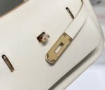 Replica Hermes 316413 Jyspiere Leather Hermes bags White H900918 - Image 6