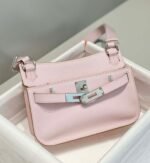 Replica Hermes 316413 Jyspiere Leather Hermes bags Pink H900916 - Image 8