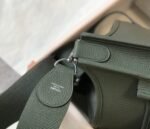 Replica Hermes H083435 Evelyne III 29 Shoulder Bag Silver Hardware Dark Green - Image 7