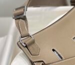 Replica Hermes 316413 Jyspiere Leather Hermes bags Elephant gray H900913 - Image 5