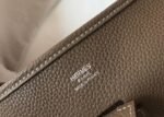 Replica Hermes H083435 Evelyne III 29 Shoulder Bag Silver Hardware Dark Gray - Image 6