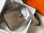 Replica Hermes H083435 Evelyne III 29 Shoulder Bag Silver Hardware Gray - Image 3