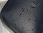 Replica Hermes H083435 Evelyne III 29 Shoulder Bag Silver Hardware Black - Image 2