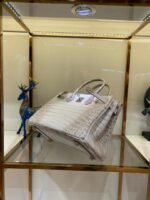 Replica Hermes Birkin Designer Tote Bag Himalaya Crocodile Leather H99820 - Image 3