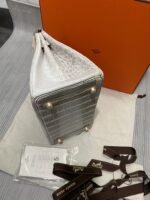 Replica Hermes Birkin Designer Tote Bag Himalaya Crocodile Leather H99820 - Image 11