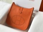 Replica Hermes H083434 Evelyne III 29 bag Designer Hermes Shoulder Bag 203871 Orange - Image 4