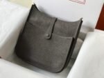 Replica Hermes Evelyne III 29 bag Designer Hermes Shoulder Bag 203870 Dark Grey - Image 6