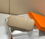 Replica Hermes Light Gray Clemence Garden Party 30cm Bag H239045 - Image 3