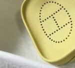 Replica Hermes Evelyne Bag Designer Hermes Mini Crossbody Real Bag 20434 Light Yellow - Image 4