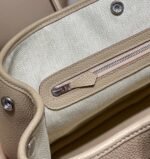 Replica Hermes Light Gray Clemence Garden Party 30cm Bag H239045 - Image 7