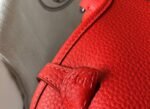 Replica Hermes Evelyne Bag Designer Hermes Mini Crossbody Real Bag 20432 Red - Image 4
