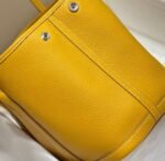 Replica Hermes Yellow Clemence Garden Party 30cm Bag H239041 - Image 4