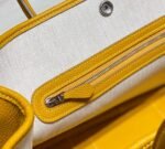 Replica Hermes Yellow Clemence Garden Party 30cm Bag H239041 - Image 7