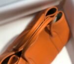 Replica Hermes Orange Clemence Garden Party 30cm Bag H239039 - Image 7