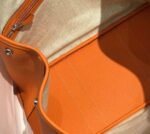 Replica Hermes Orange Clemence Garden Party 30cm Bag H239039 - Image 8