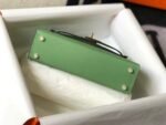 Replica Hermes Kelly Bag Hermes 19CM Epsom Shoulder Mini Bag Light green 20470 - Image 4