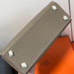 Replica Hermes Kelly Danse 20315 Designer Tote Shoulder Strap Bag Apricot - Image 10