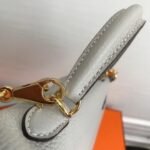 Replica Hermes Kelly Danse 20308 Designer Tote Shoulder Strap Bag Gray - Image 2