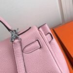 Replica Hermes Kelly Danse 20306 Designer Tote Shoulder Strap Bag Pink - Image 9