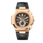 Patek Philippe Nautilus Rose Leather Replica