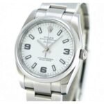 Rolex Air King Stainless Steel White Dial 114200 Replica - Image 3