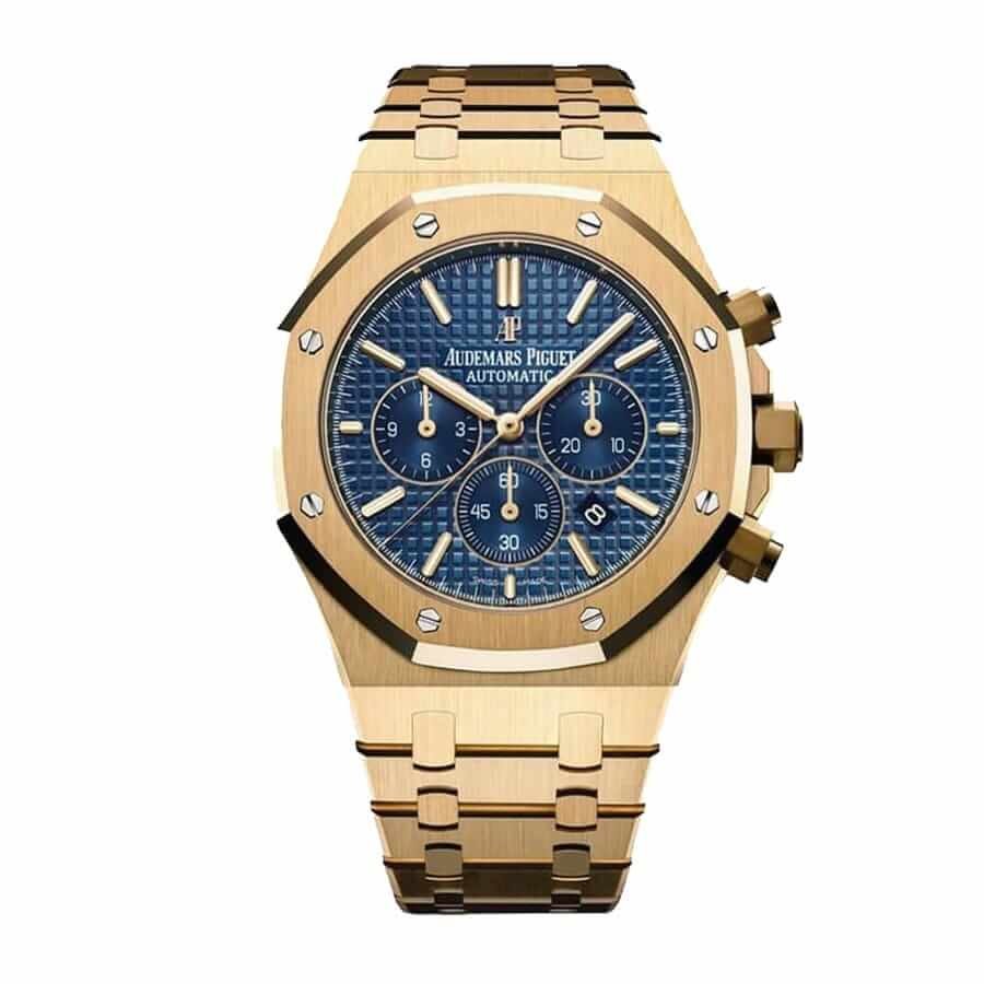 audemars-piguet-gold-royal-oak-blue-replica-2.jpg AP Yellow Gold Replica - Image 1