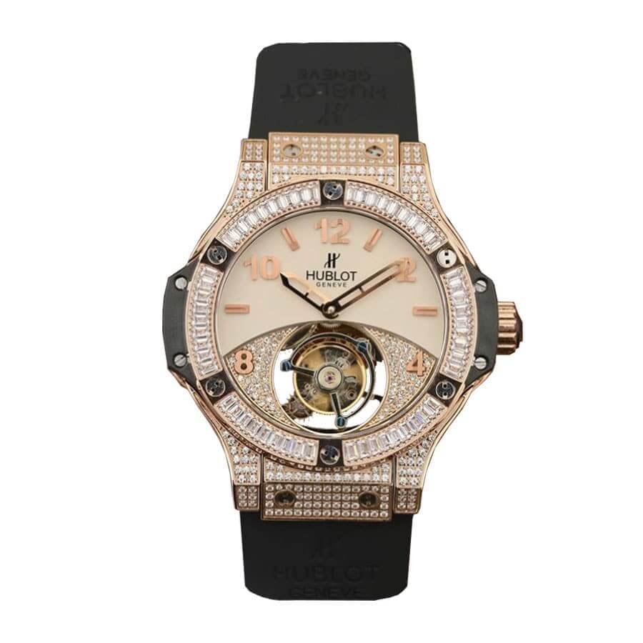 hublot-classic-fusion-tourbillon-best-edition-with-diamond-rose-gold-replica.jpg Hublot Gold Diamond Replica - Image 1