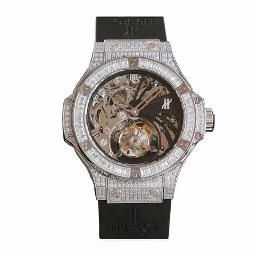 hublot-classic-fusion-tourbillon-excessive-quality-skeleton-dial-hub011-replica.jpg Skeleton Diamond Watch Replica - Image 1