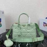 Replica Prada Small Prada Galleria Saffiano Leather bag 1BA863 Green