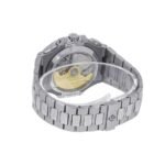 Patek Nautilus Blue Silver Replica - Image 3