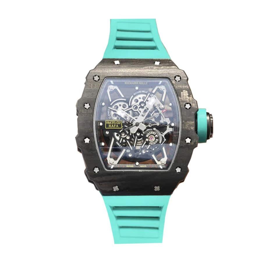 richard-mille-rm055-kv-v2-white-ceramic-blue-skeleton-dial-replica.jpg Richard Mille Skeleton Replica - Image 1