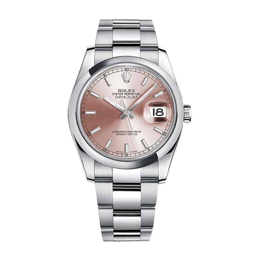 rolex-datejust-116200-36mm-steel-automatic-champagne-silver.jpg Rolex Datejust 116200-0079 Oyster Perpetual Replica - Image 1