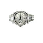 Rolex Datejust 116284 Diamond Bezel Silver Dial Replica - Image 3