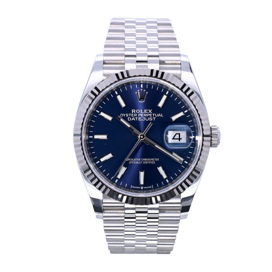 rolex-datejust-oyster-datejust-ii-steel-white-gold-126234-blue-dial-replica.jpg Datejust 126234 Replica - Image 1