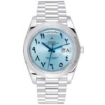 Rolex Day-Date 40 228206 Ice Blue Arabic Dial Replica