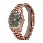Rolex Day-Date Rose Gold President Green Roman Dial 228235 Replica - Image 2