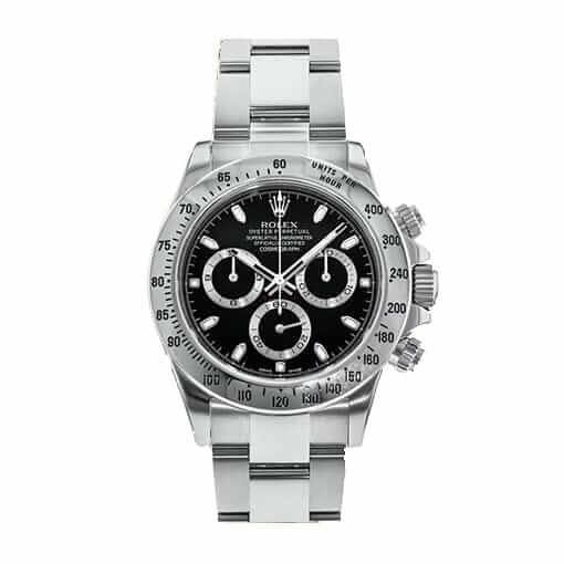 rolex-daytona-116520-black.jpg Daytona 116520 Black Dial Replica - Image 1