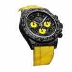 Rolex Daytona DiW NTPT Carbon 46490 Lemon Edition Replica - Image 2