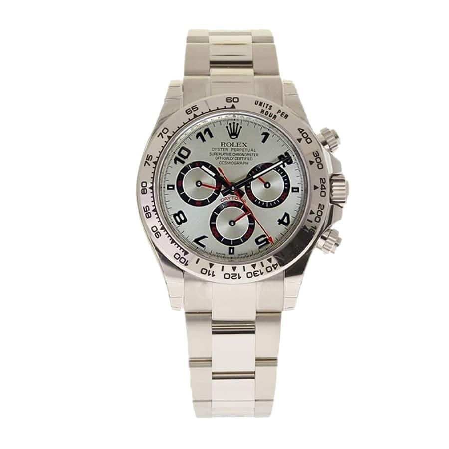 rolex-new-daytona-116509-white-gold-silver-dial-replica.jpg Rolex Daytona 116509 White Gold Silver Dial Replica - Image 1